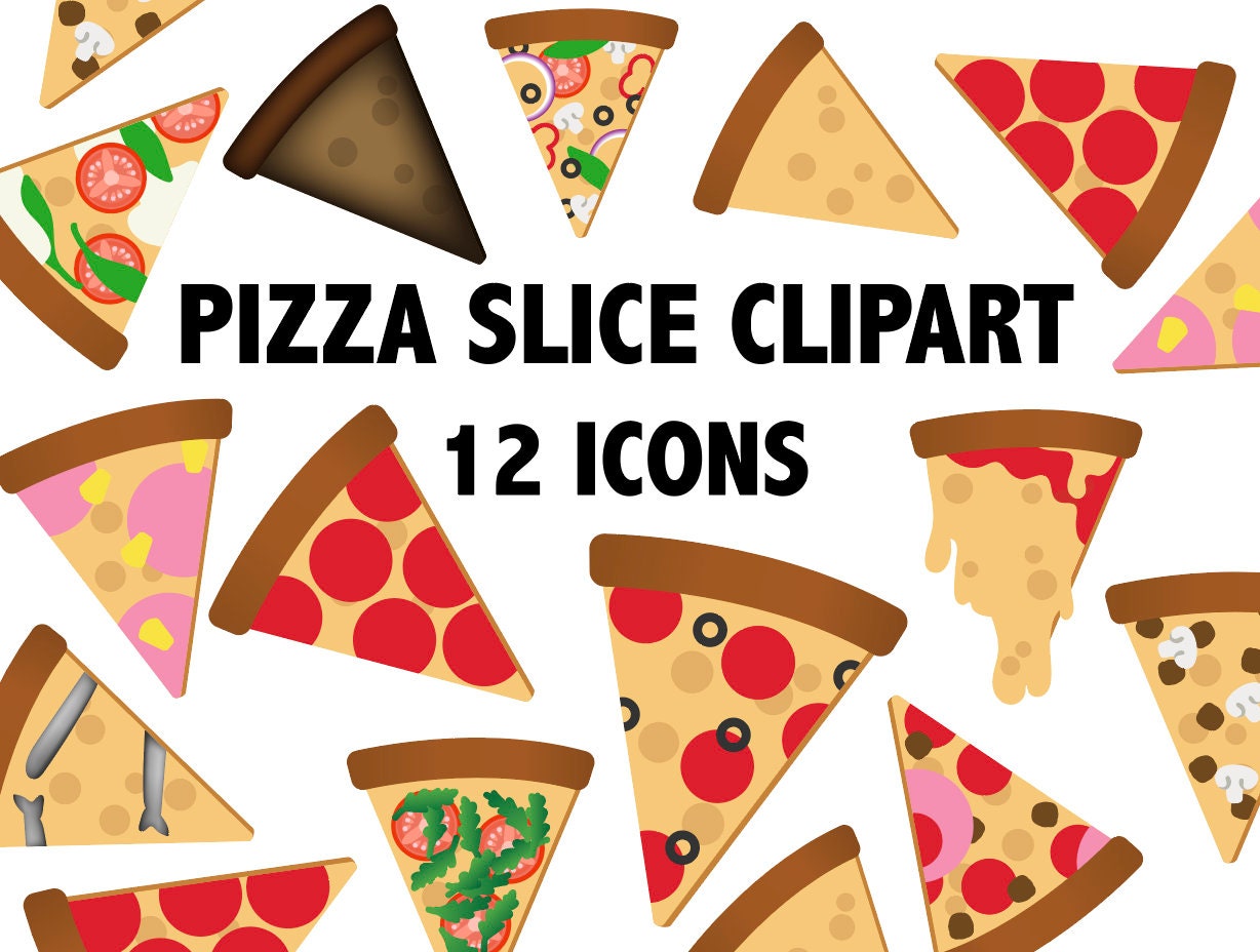 Plain Pizza Slice Clip Art