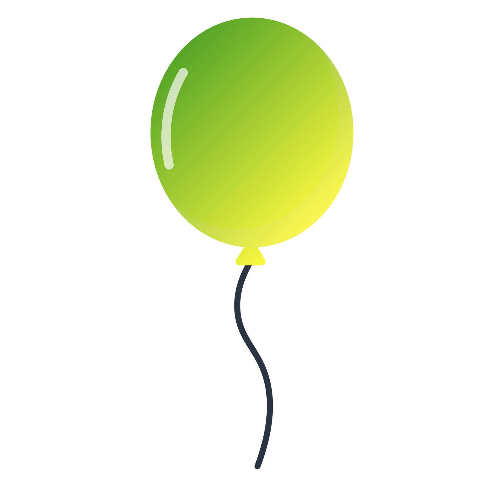 Balloon Clipart Colorful Printable Balloon Icons for | Etsy