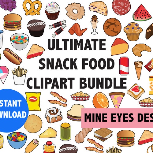 SNACKS CLIPART Huge Snack Food Clip Art Bundle 56 Images Snack - Etsy SNACKS CLIPART Huge Snack Food Clip Art Bundle 56 Images Snack - Etsy