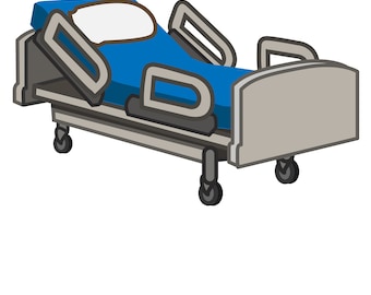 Get Well Clipart: 20 Medical Hospital Illustrations (PNG, JPEG)