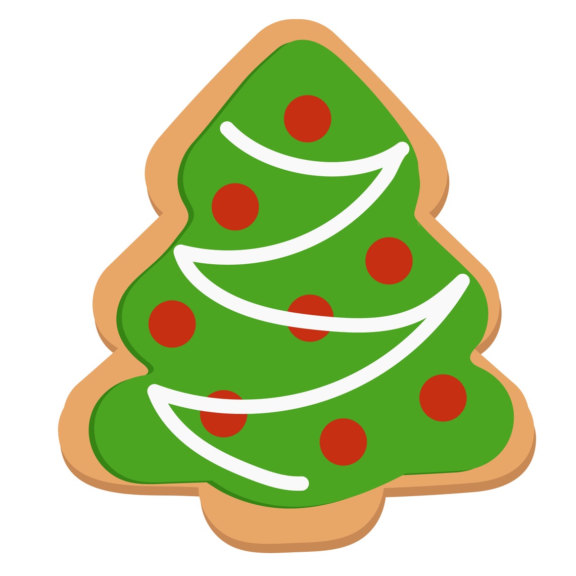 CHRISTMAS COOKIE CLIPART Xmas Holiday Icons Printable Holiday - Etsy