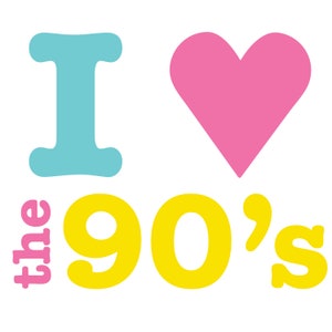 90's BIRTHDAY PARTY CLIPART Y2K Printable Neon 90's Decor 90s Printable ...