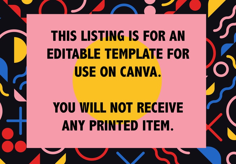 Retro Logo Templates Digital Customizable Canva Templates Mid Century Googie Sign designs image 2