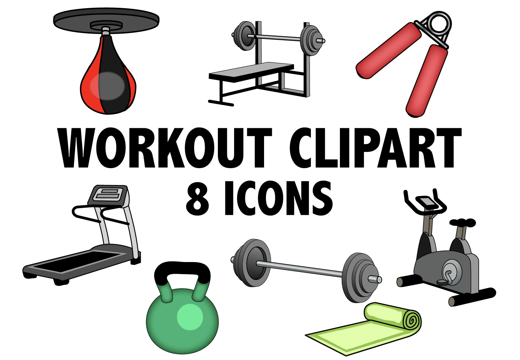Gym Equipment Clipart | peacecommission.kdsg.gov.ng