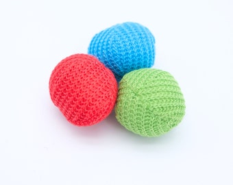 Kattengaren Bal van kattenkruid Ballen voor katten Bell Ball of Cat Cadeau handgemaakt kattenspeelgoed