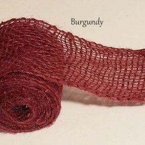 Rubans ! Rubans de jute ! Rubans de jute ! Emballage cadeau ! Rubans maillés ! image 5