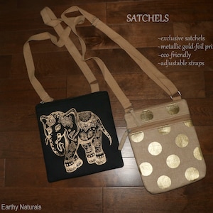Superbes cartables imprimés dorés ! Sacs cartable ! Sacs à bandoulière ! Sacs à bandoulière ! Des cartables en tissu métallisé ! Cadeau parfait pour les enfants, les adolescents et les adultes !