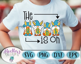 Silhouette Image Boy 3 Gnomies with Eggs Svg Dad Grandma Gnomie Shirt Svg File for Baby Mom Easter Shirt Svg Kid Girl Design Cricut