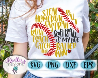 Download Softball Quote Svg Etsy