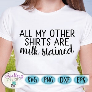 Leche manchado Svg, Lactancia Svg, Lactancia SVG, Recién nacido Svg, Baby Shower, lactancia Svg, Milky Baby Svg, Cricut, Cortar archivo, Descargar, SVG