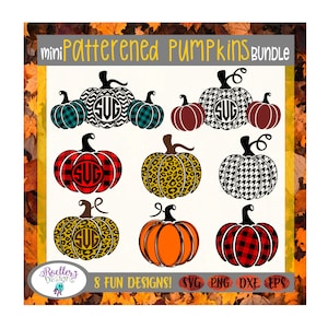 Citrouille Svg, Plaid citrouille Svg, vérifier Svg, Buffalo Plaid Svg, Chevron Svg, chiens dent Svg, guépard impression Svg, Cricut, téléchargement, Svg, impression