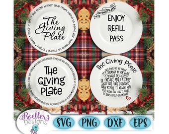 Giving Plate Svg Etsy