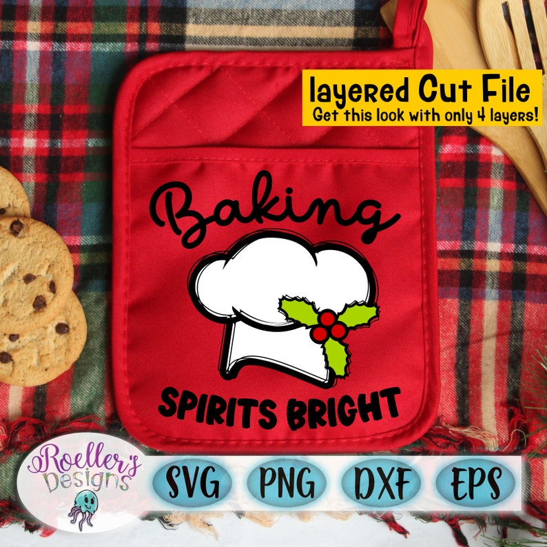 Download Christmas Svg Baking Svg Apron Svg Towel Svg Bright Svg | Etsy