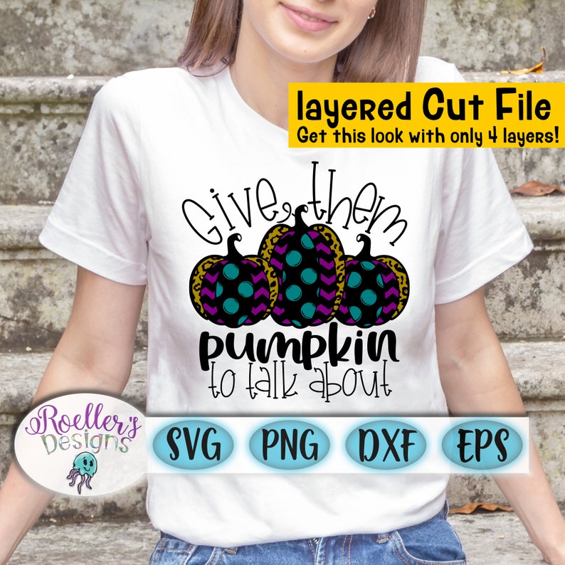 Download Layered Patterned Pumpkin Svg Pumpkin Svg Fall Svg | Etsy