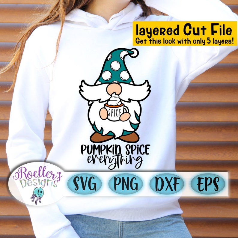 Download Gnome Svg Pumpkin Spice Svg Everything Svg Cricut Layered ...