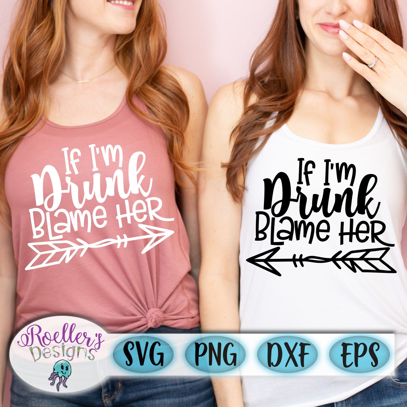 Drinking Svg If I'm Drunk Svg Blame Her Svg Drunk Svg Etsy