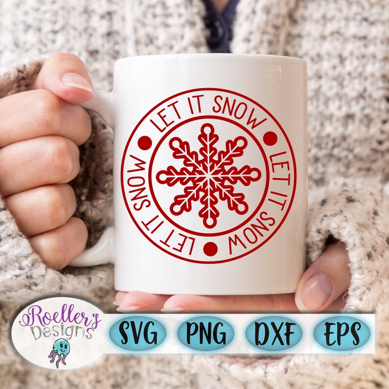 Download Let it Snow Svg Christmas Svg Ornament Svg Kids Christmas ...