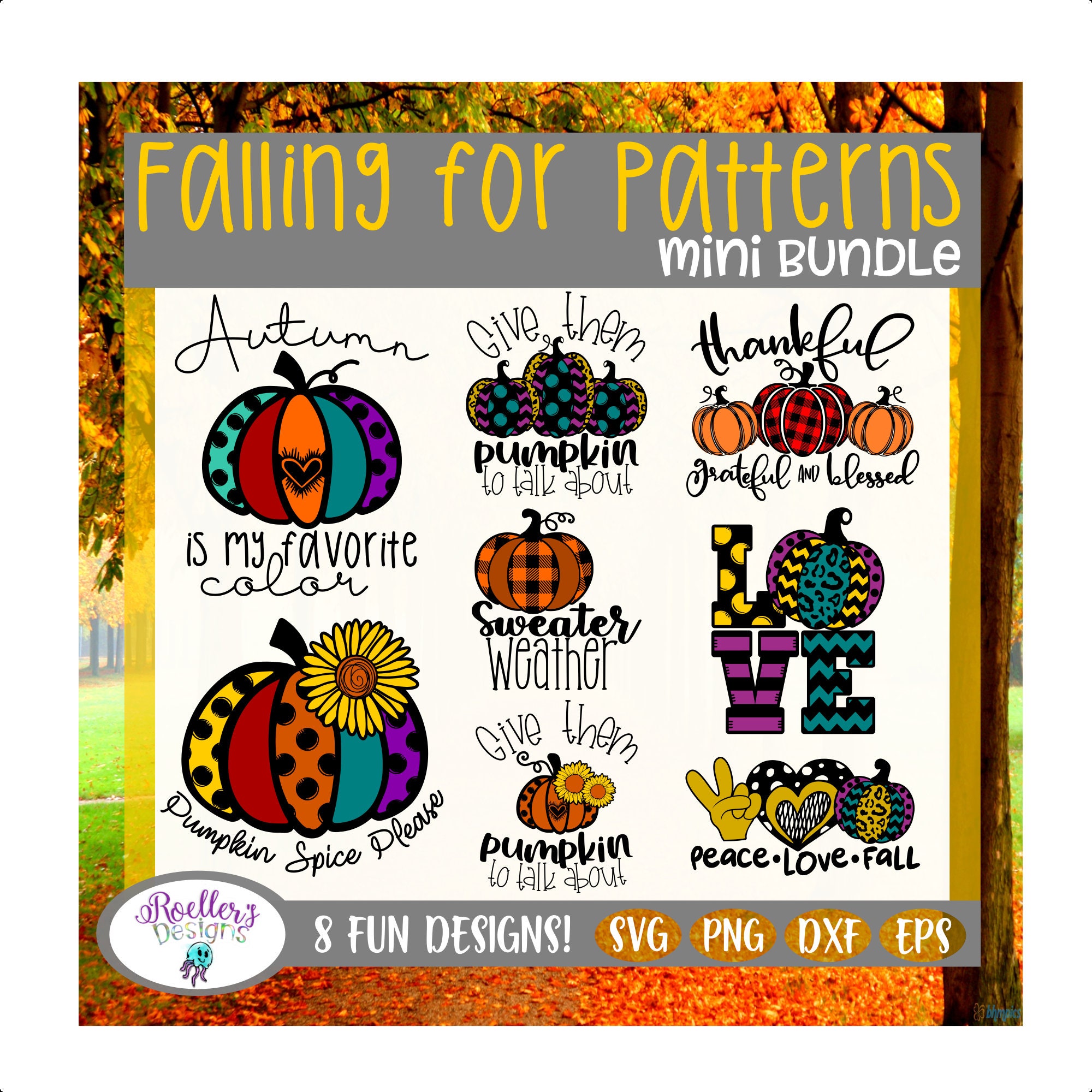 Download Fall Svg Fall Bundle Svg Patterned Svg Pumpkin Svg Plaid ...
