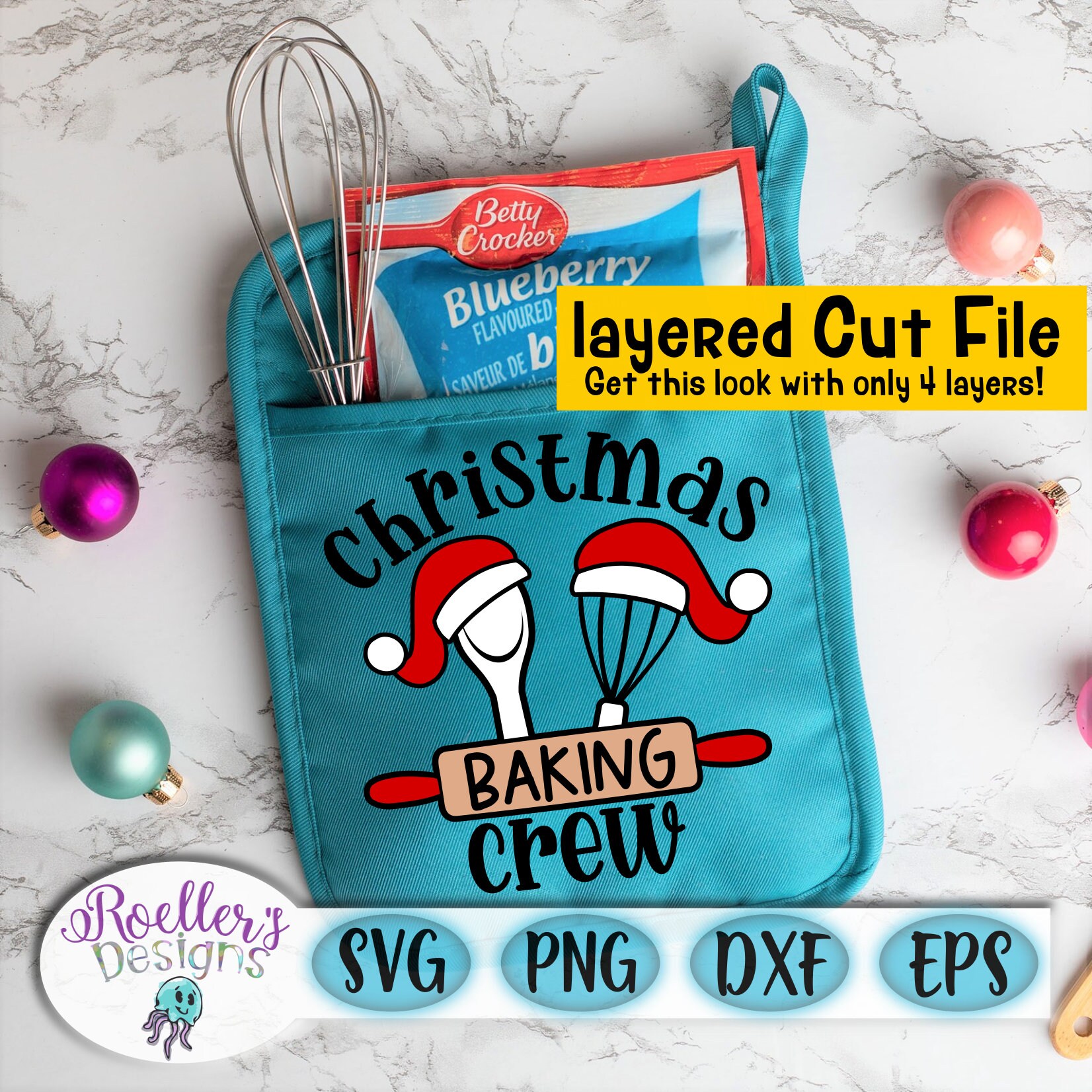 Christmas Svg Baking Svg Apron Svg Potholder Svg Crew Svg Etsy