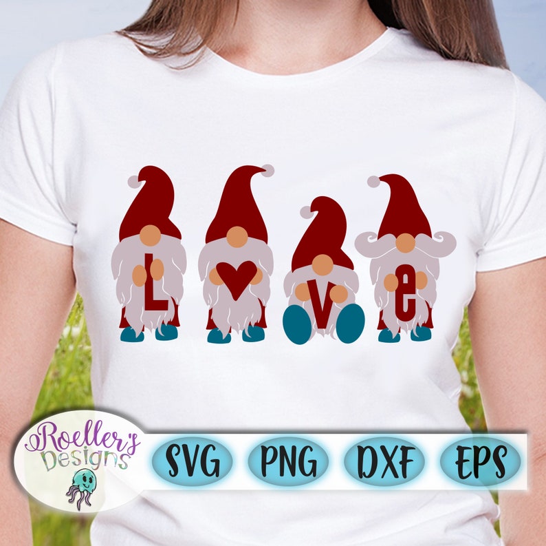 Download Gnome Svg Love Svg Gnome Shirt Valentine Svg Nordic Svg | Etsy