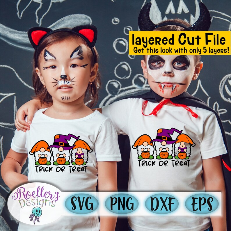 Download Halloween Svg Gnome Svg Halloween Gnome Svg Layered Svg | Etsy