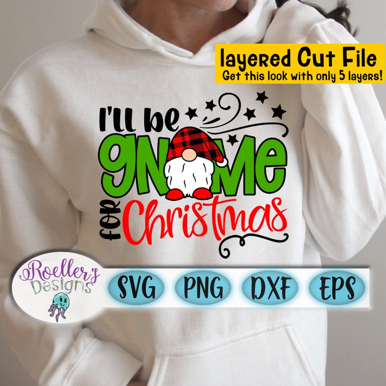 Download Christmas Svg Gnome Svg Gnome for Christmas Svg Layered | Etsy