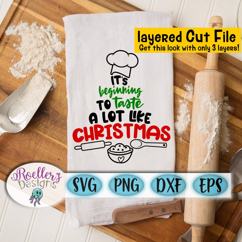 Download Christmas Svg Baking Svg Apron Svg Towel Svg Bright Svg | Etsy