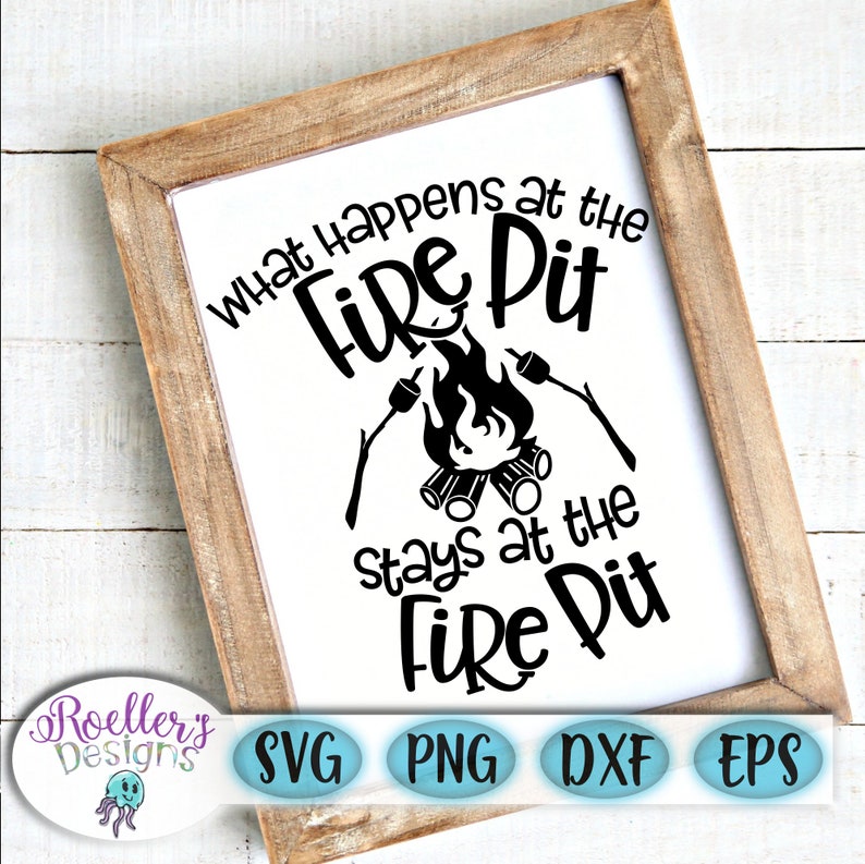 Download Camping Bucket Svg Fire Pit Svg Bonfire Svg Camping Svg | Etsy