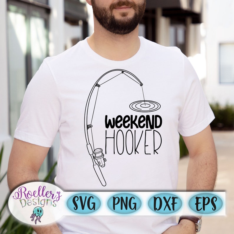 Download Weekend Hooker Svg Fishing Svg Fathers Day Svg Cricut Cut | Etsy