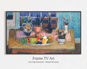 Samsung Frame TV Art | Classic Still Life Painting | Frame for TV | Oil Art | Digital Download