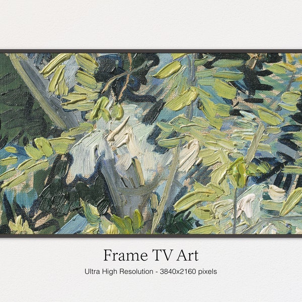 Samsung Frame TV Art | Abstract Painting | Frame for TV | Classic Oil Art | Digital Download