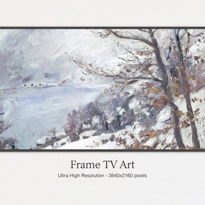 Samsung Frame TV | Winter Landscape | Frame for TV | Digital Download