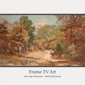 Samsung Frame TV Art, Autumn, Fall, Autumn Trees, Art for TV, Frame tv Art, Digital Download