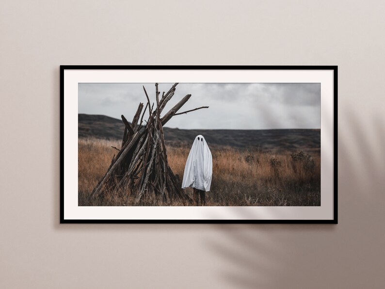 Samsung Frame TV Art Spooky Artwork Halloween Frame for TV Digital Download image 5