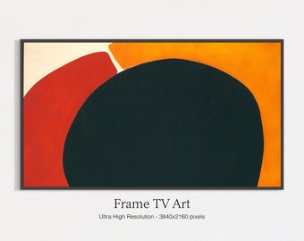 Minimalist Abstract Samsung Frame TV Art | Modern Shapes (Digital Download)