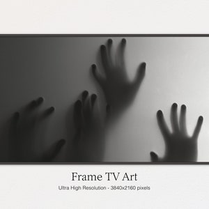 Frame TV Art, Samsung Frame TV Art, Descarga Digital, Halloween, Otoño, Otoño, Arte, Manos Fantasmas, Fotografía