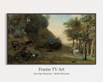 Summer Nature Landscape Painting for Samsung Frame TV (Digital Download)
