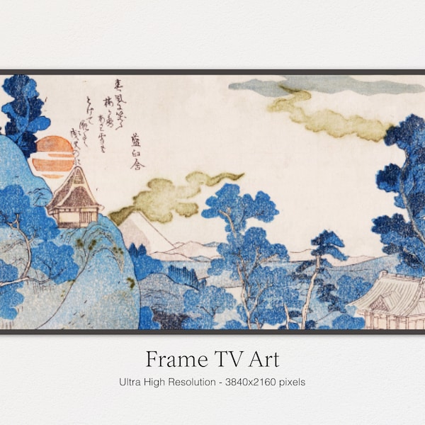 Samsung Frame TV Art | Fuji No Yukei | Japanese Art | Samsung TV Art | Digital Download | Art for Samsung Frame TV