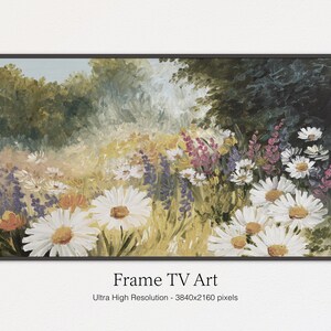 Samsung Frame TV-kunst | Vintage bloemenlandschap | Stilleven | Kunst voor Frame TV