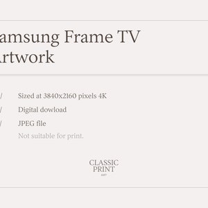 Samsung Frame TV Art, Muted Sky, Vintage Oil Painting for LG TV, Instant Download image 9