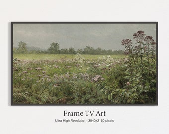 Samsung Frame TV Art / Vintage Oil Landscape Painting / Download digitale istantaneo