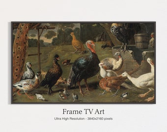 Samsung Frame Tv Art | Thanksgiving Tv Art | Fall Frame Tv Art | Autumn Frame Tv Art