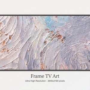 Samsung Frame TV Art,  Abstract Art For Frame Tv, Oil Painting, Instant Digital Download, Spring Art For Tv, Tv Wallpaper, Realistic Tv Art