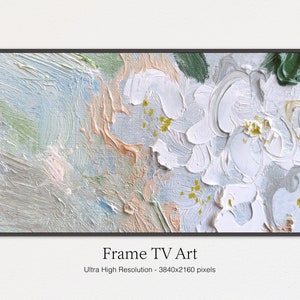 Samsung Frame TV Art | Abstract | Art For Frame Tv, Oil Painting