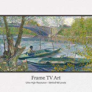Samsung Frame TV Art | Digital Van Gogh Paintings | Oil on Canvas | Spring TV Artwork | Digital Download