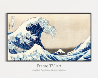 Samsung Frame TV Art | the Great Wave off Kanagawa