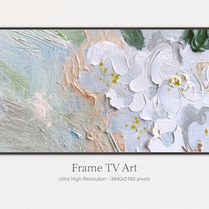Samsung Frame TV Art | Abstract | Art For Frame Tv, Oil Painting