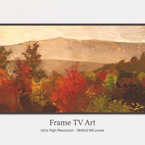 Samsung Frame TV Art, Autumn, Fall, Autumn Trees, Art for TV, Frame tv Art, Digital Download