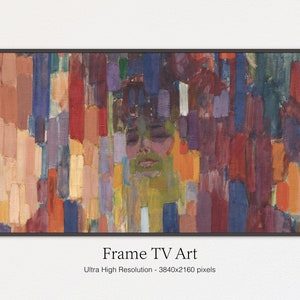 Samsung Frame TV Art | Abstract Modern Painting | Instant Digital Download