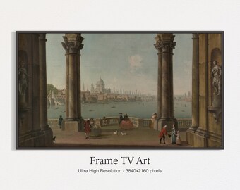 Samsung Frame TV Art | Vintage Painting | Instant Digital Download